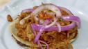 Shredded Pork Panuchos