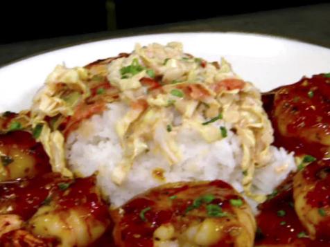 Thai Saute Shrimp with Asian Slaw