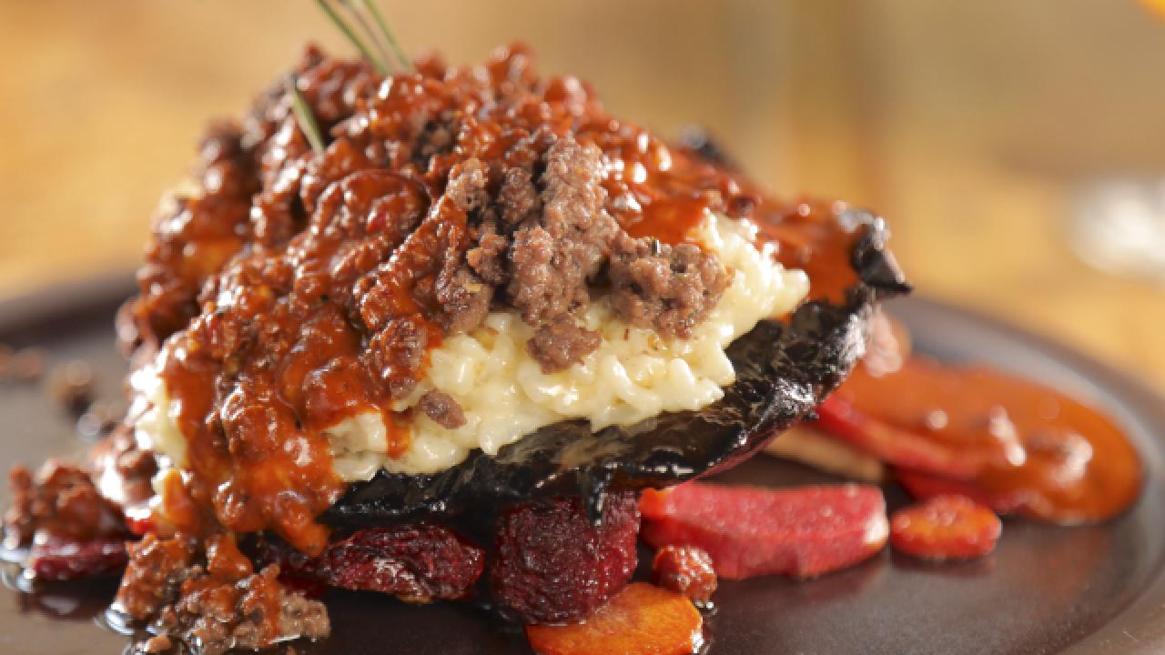 Stuffed Portobello Mushroom at ACEQ