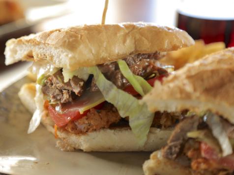 Black & Gold Po' Boy