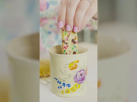 Rainbow Sprinkle Chocolate Chip Mandel Bread