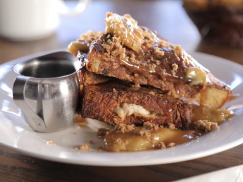 Bananas Foster French Toast at Nutmeg