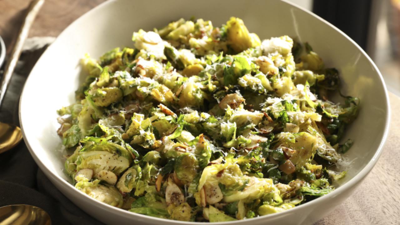 Cacio e Pepe Brussels Sprouts