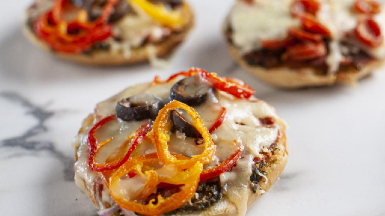 Mini Pizza Bagels
