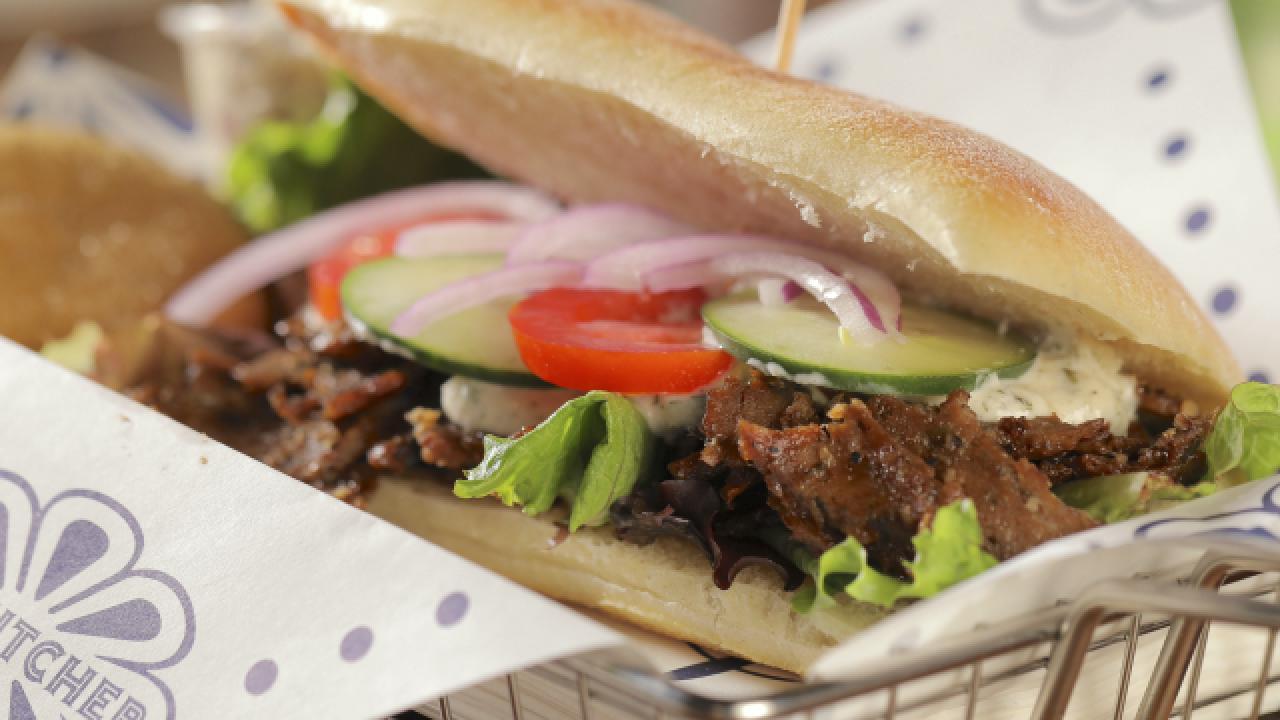 NoGyro Greek Sandwich