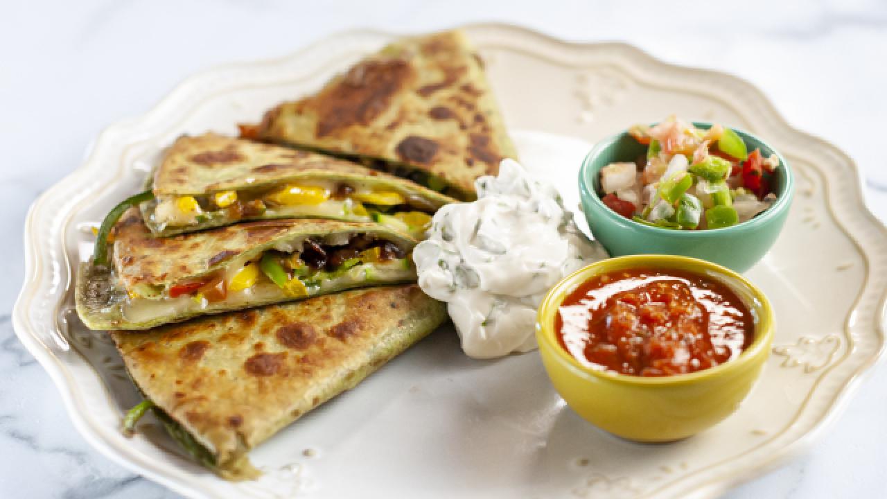 Roasted Vegetable Quesadilla