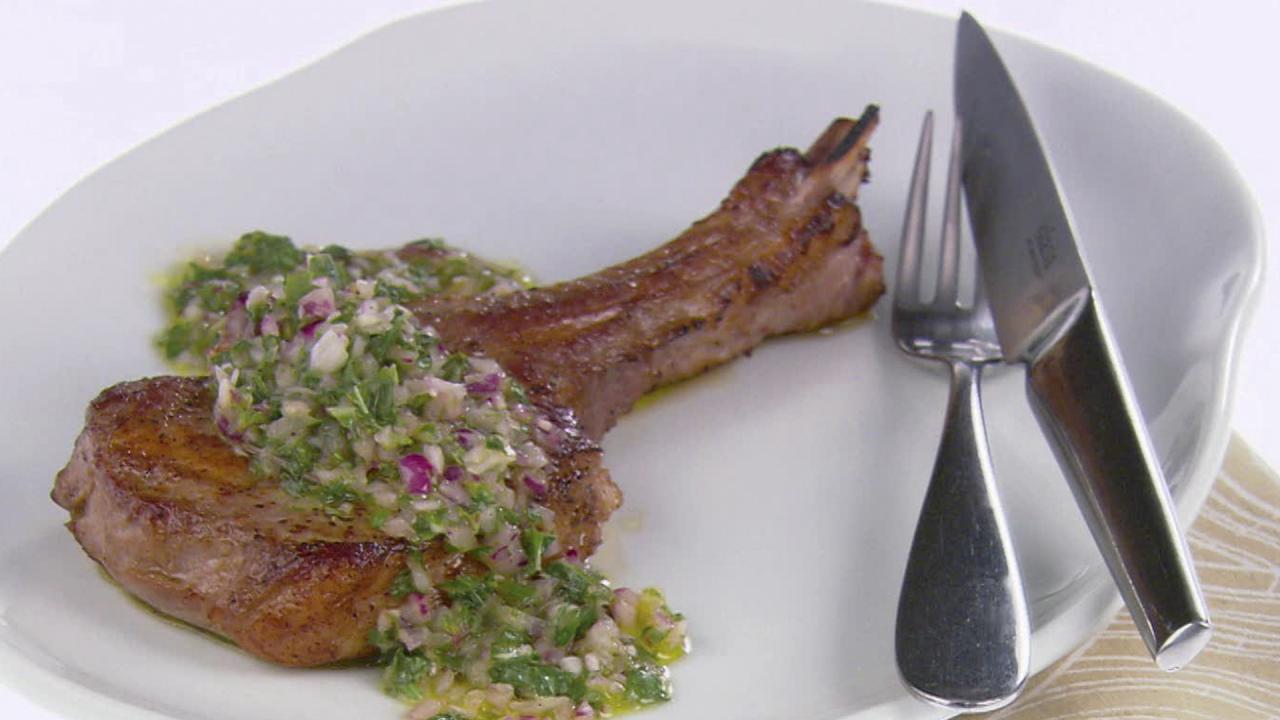 Giada's Umbrian Veal Chops