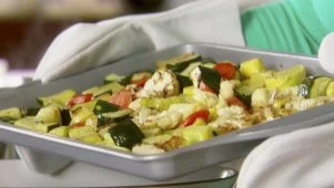 Pasta With Roasted Veggies