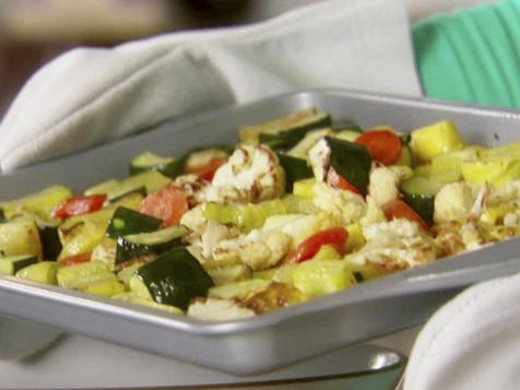 Pasta With Roasted Veggies