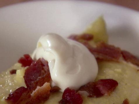 Bacon and Cranberry Polenta