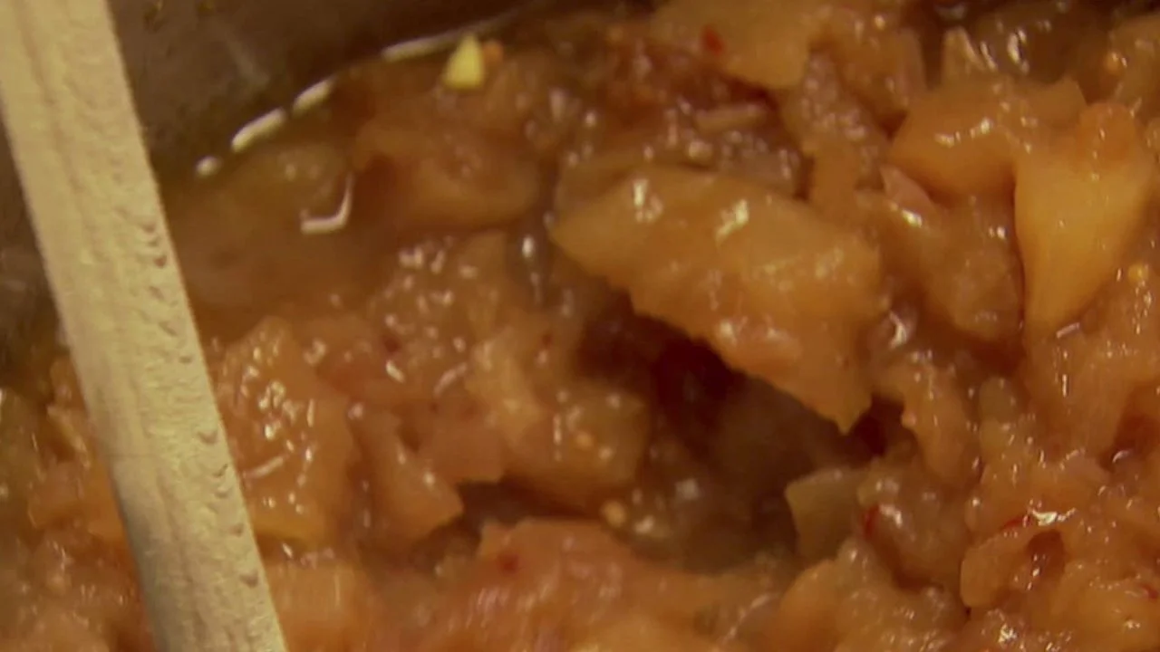 Sweet-and-Savory Apple Chutney