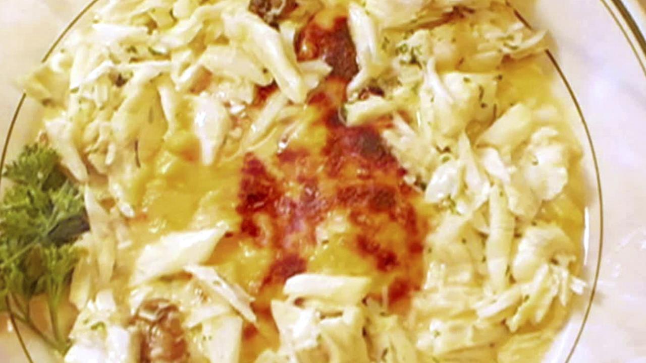 John Besh: Crabmeat Au Gratin