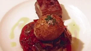 Bacon Egg Pork Belly Confit