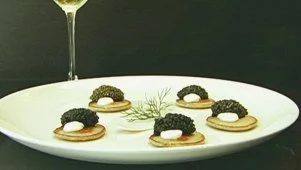 Aaron Sanchez: Caviar Sampler