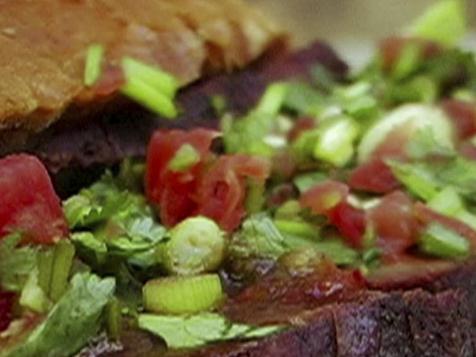 Cat Cora: BBQ Beef Sandwich