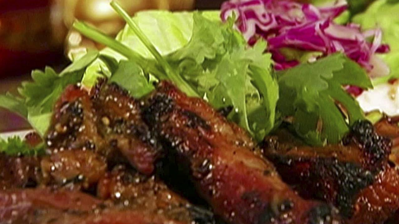Curtis on Crying Tiger Pork