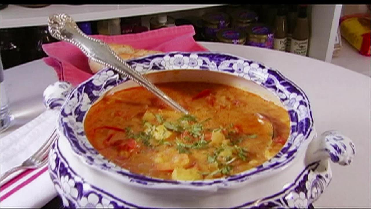 Ina Garten: Swordfish Curry