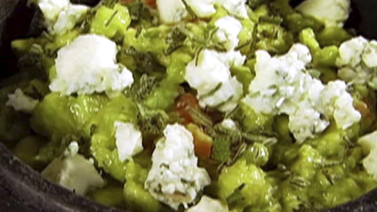 Bleu Cheese Guacamole Dip