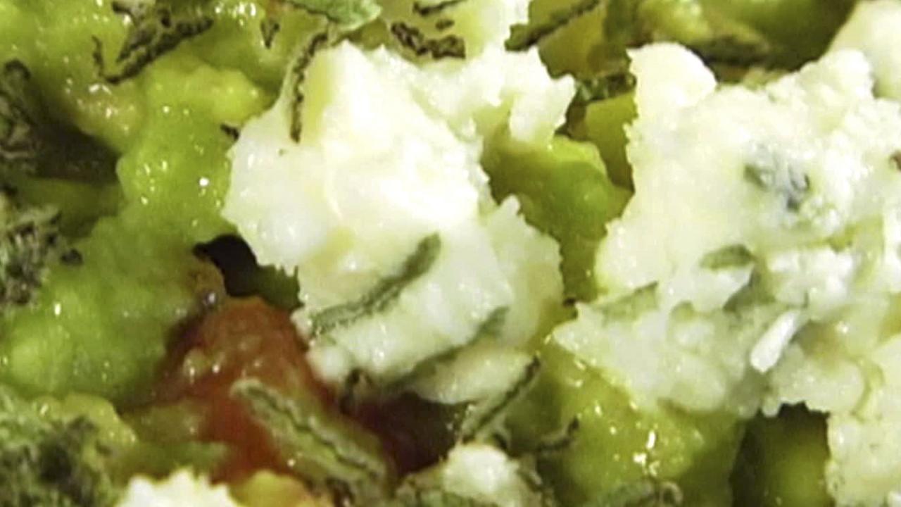 Bleu Cheese Guacamole Dip