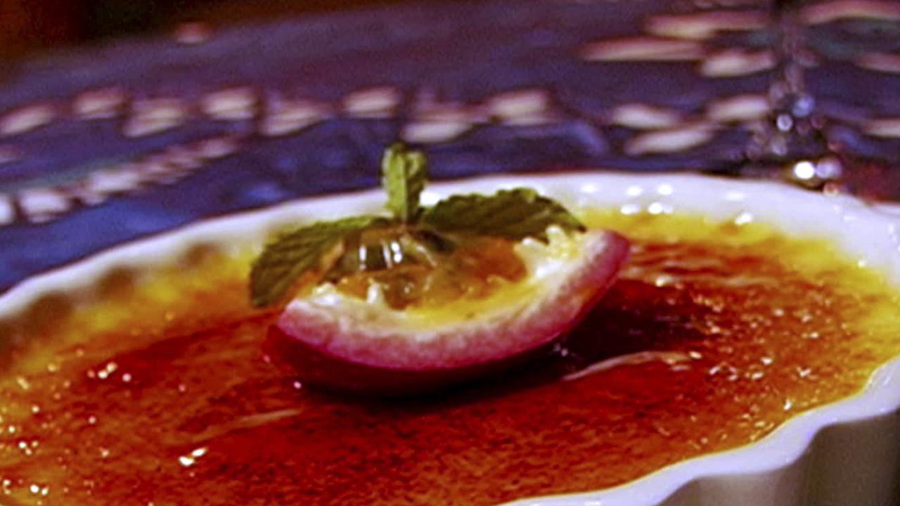 Passion Fruit Creme Brulee
