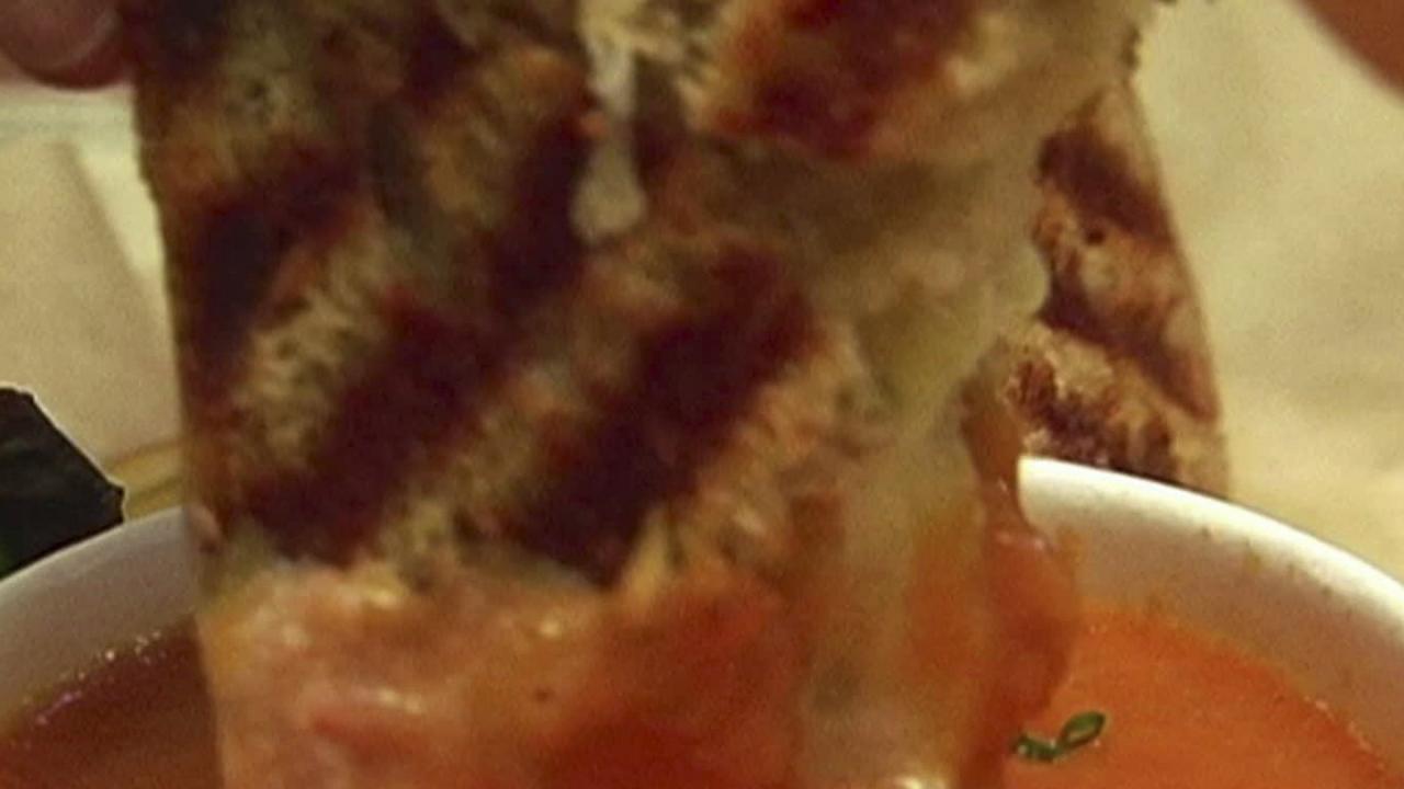 Grilled Cheese and Tomato Soup