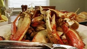 Cat Cora's Oven-Roasted Crab