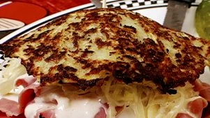 Reubens with Claire Robinson