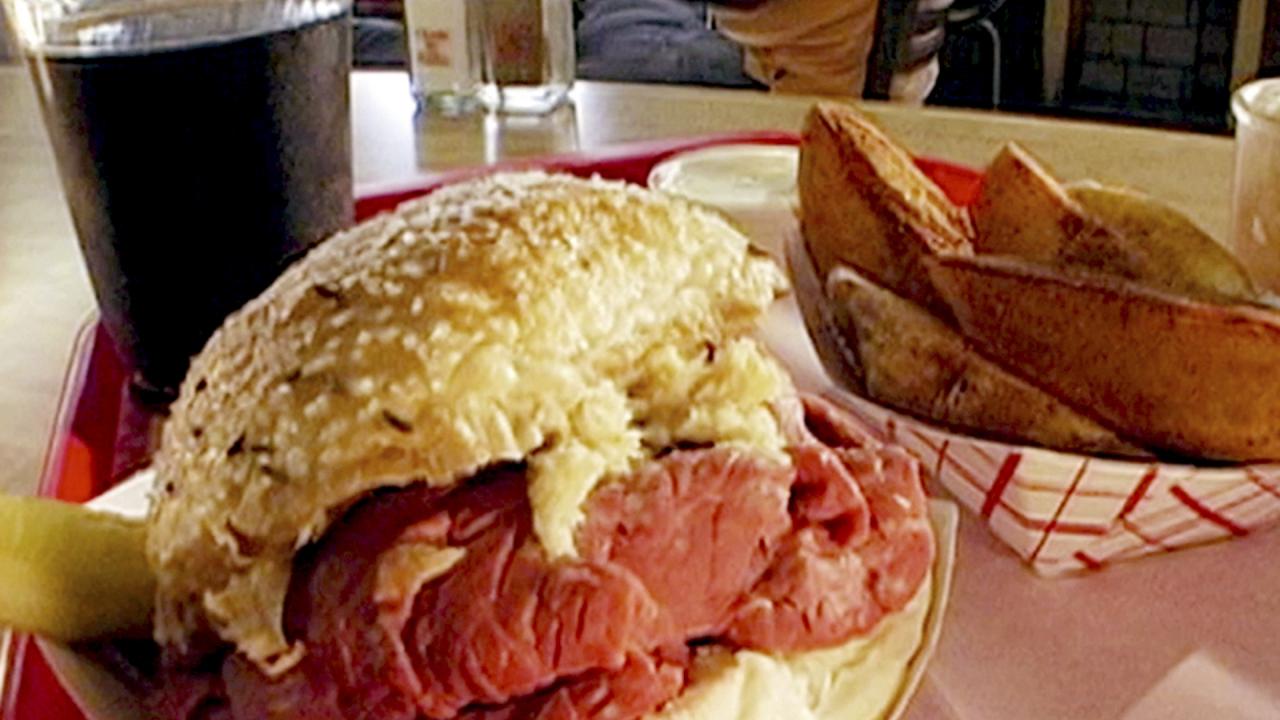 Beef on Weck Sandwich