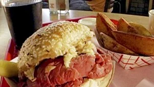 Beef on Weck Sandwich