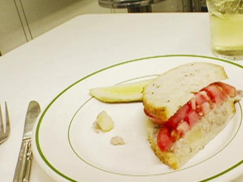 Chopped Herring Salad Sandwich