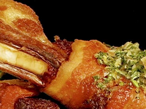 Bacon-Wrapped Lamb Chops