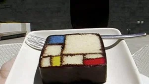 Mondrian Cake with Chris