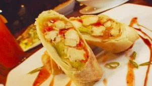 Chicken Avocado Egg Roll