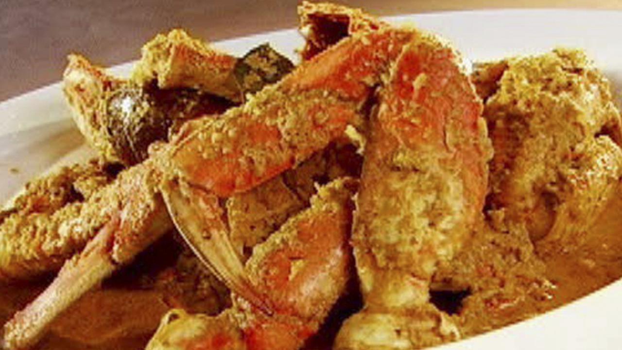 Curtis' Spicy Curried Crab