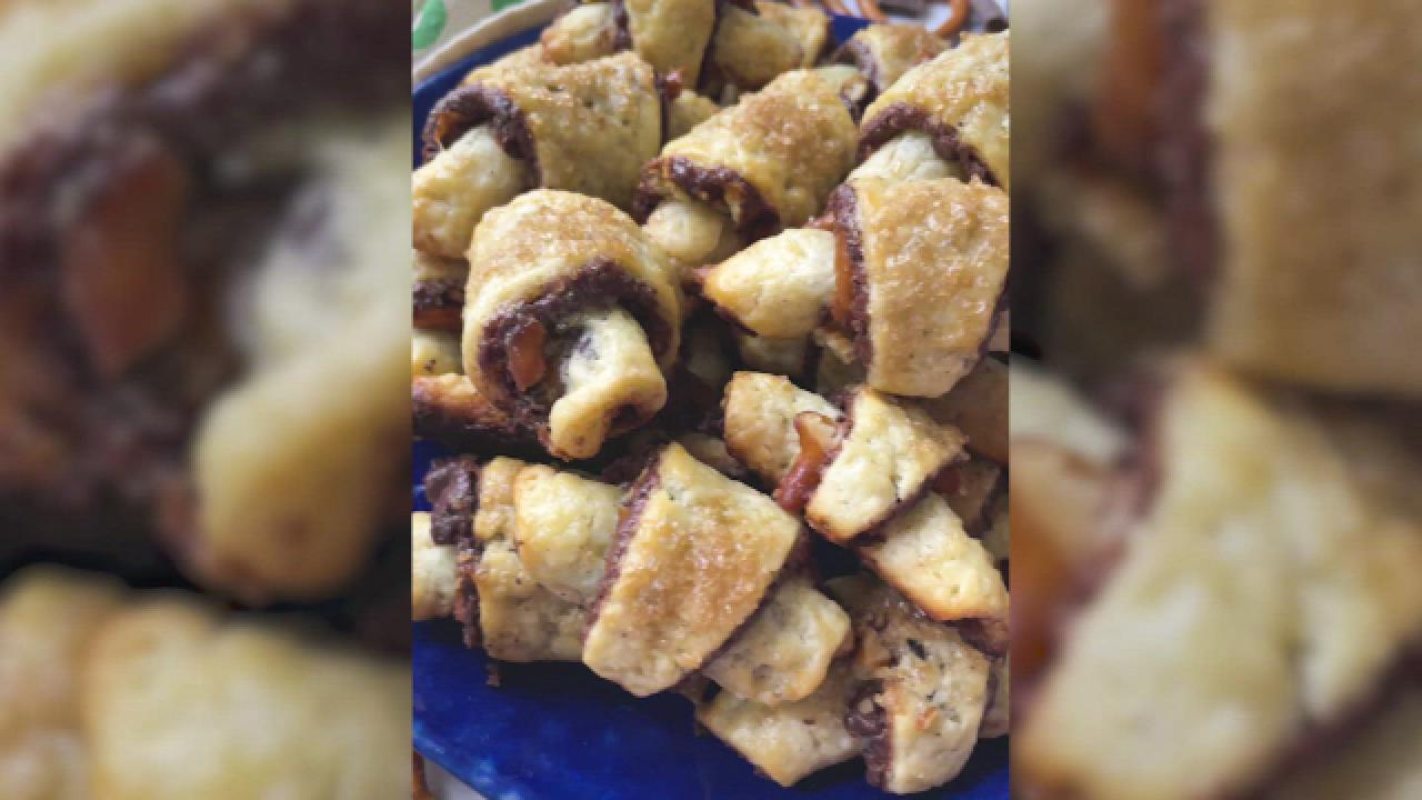 Chocolate Pretzel Rugelach