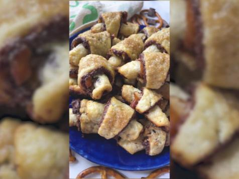 Chocolate Pretzel Rugelach