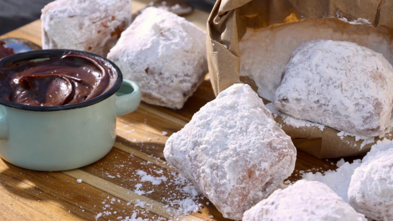 Beignets with Chicory Sauce