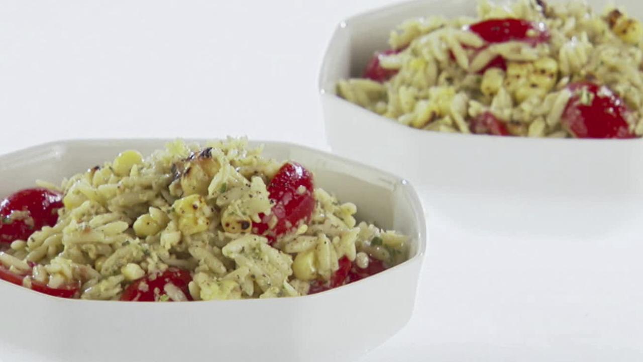 Giada's Artichoke Pesto Orzo