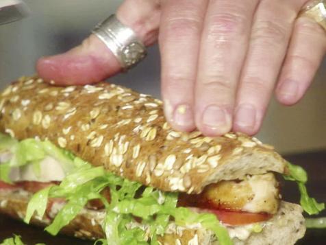 Guy's Grilled Turkey Po' Boy
