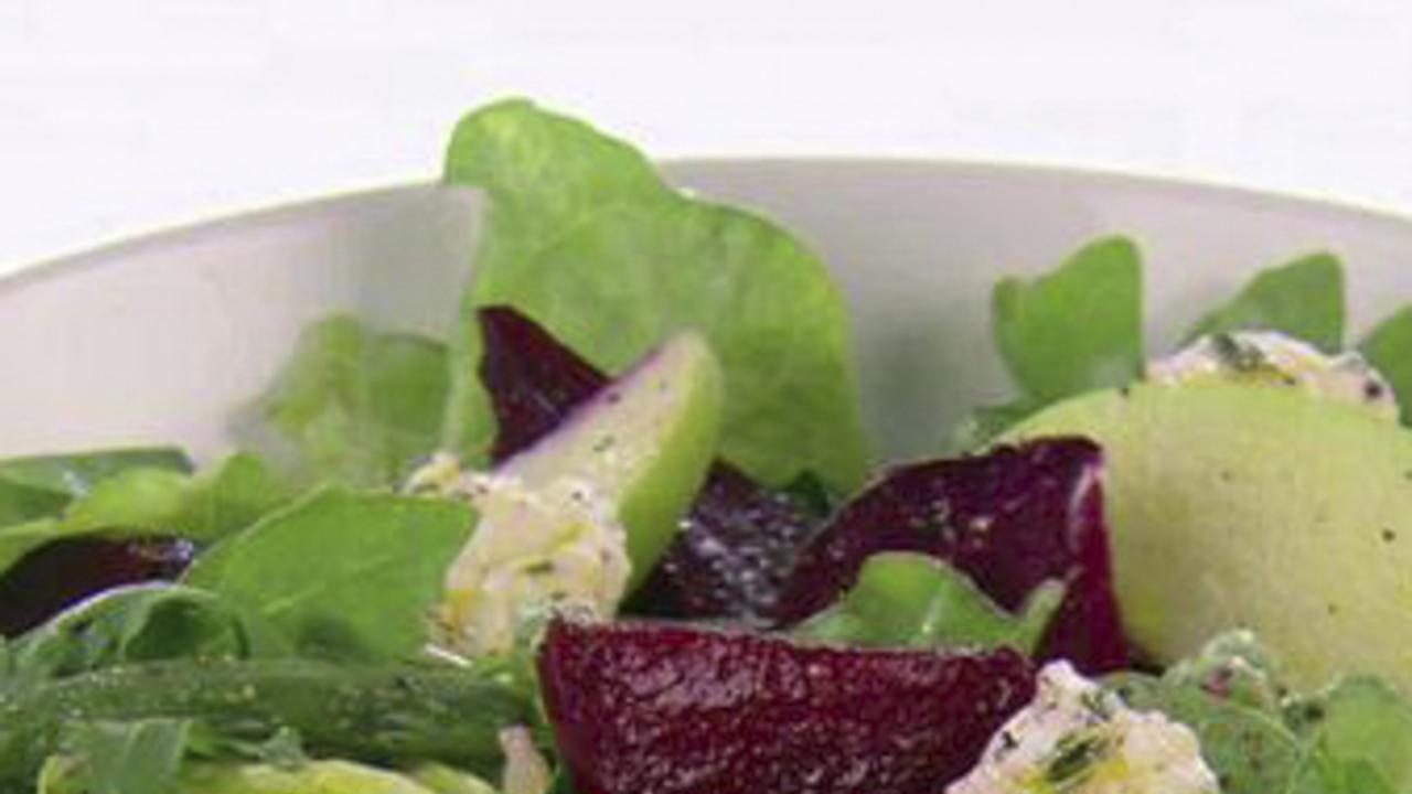 Beet and Goat Cheese Salad