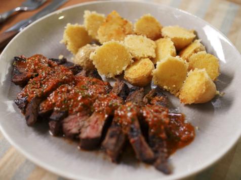Skirt Steak with Calabrian Chile Chimichurri