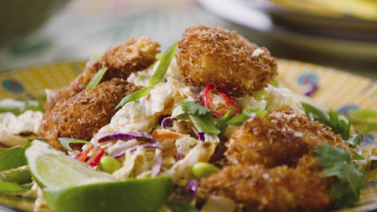 Coconut Shrimp Salad