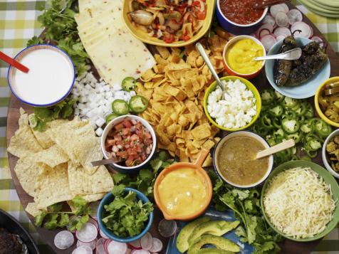 Tex-Mex Burger Board