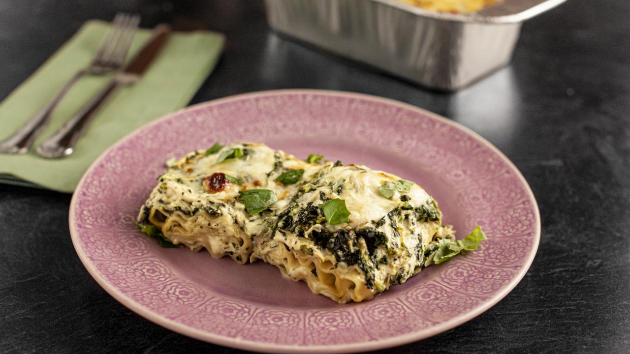 Chicken Spinach Artichoke Lasagna