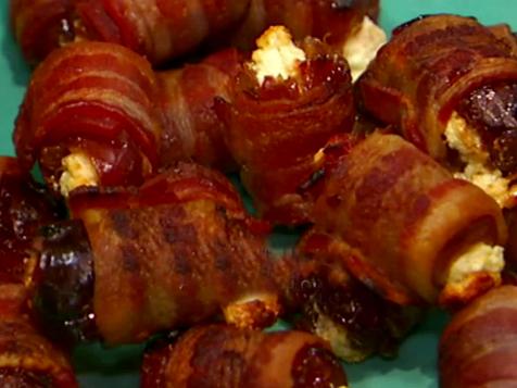 Bacon-Wrapped Dates Appetizer