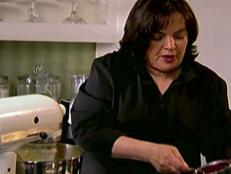 Ina Garten makes double chocolate cookies.