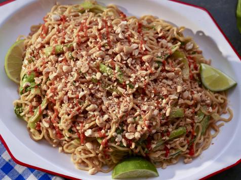 Bok Choy Peanut Noodles