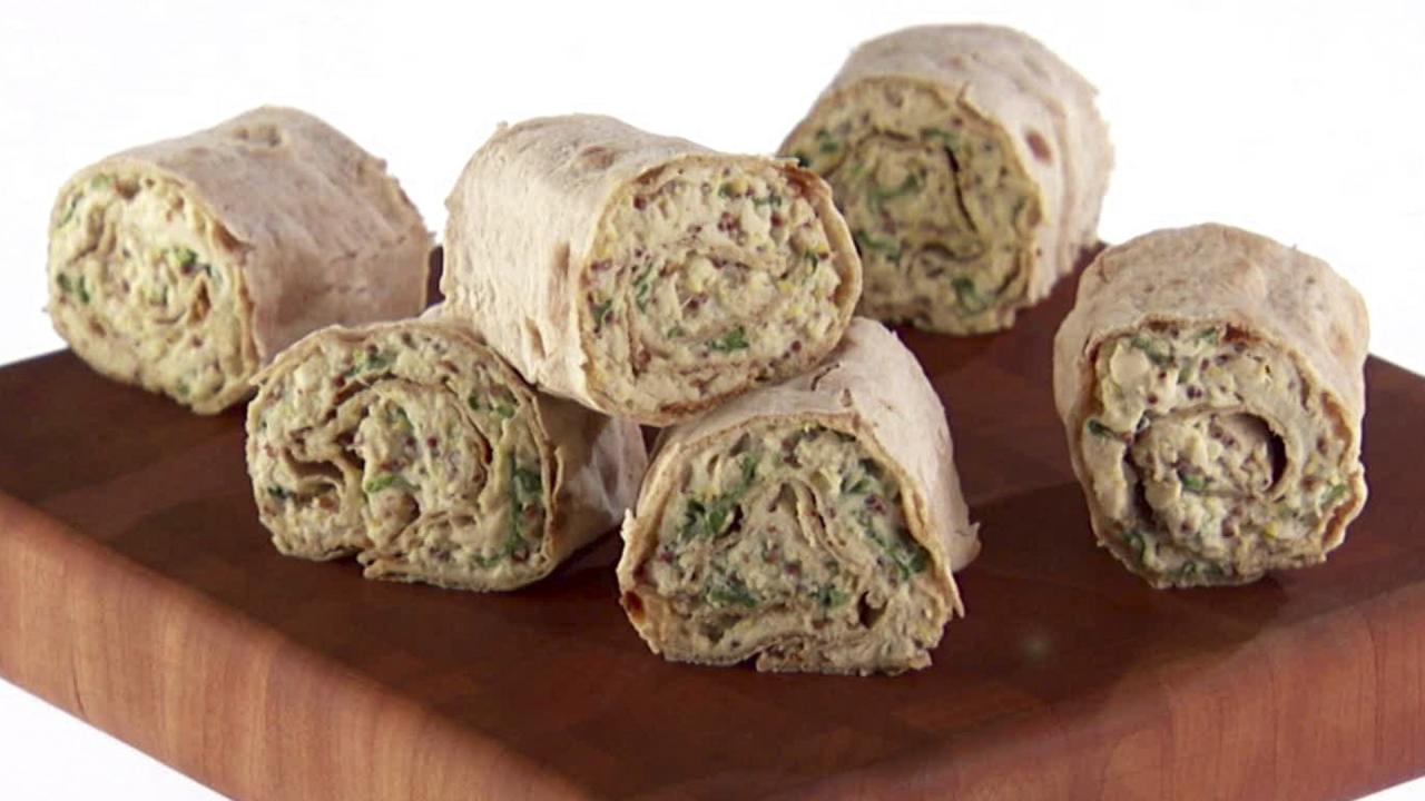 Creamy Chicken Salad Pinwheels