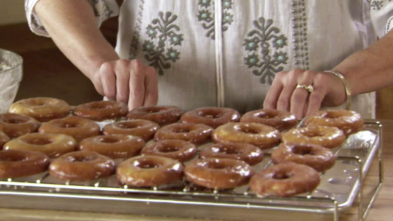 Homemade Glazed Doughnuts