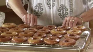 Homemade Glazed Doughnuts